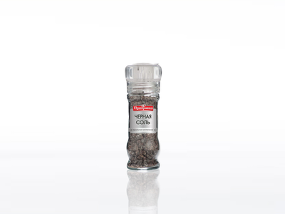 Himalájská sůl – černá 100g s mlýnkem