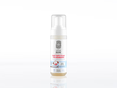 Dětská pěna do koupele pro novorozence  170ml