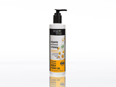 Medový heřmánek – pěnivý sprchový olej  280ml