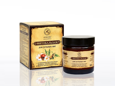 Přírodní balzám na unavené nohy  50ml